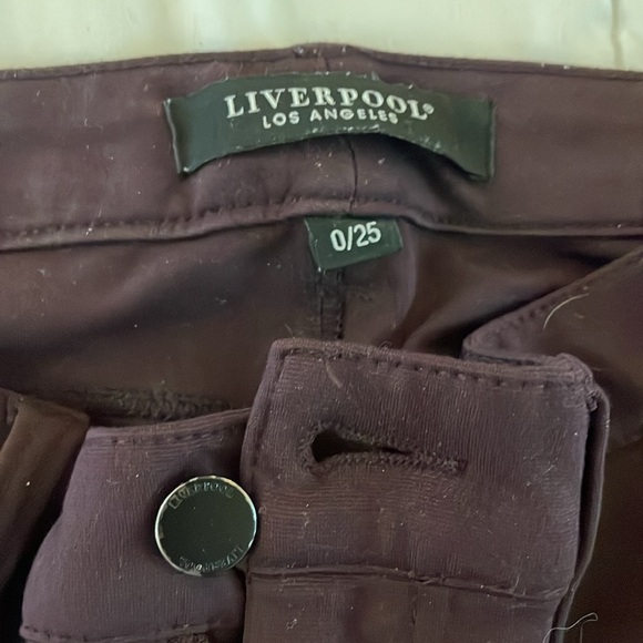 Purple slim pants - Picture 2 of 3